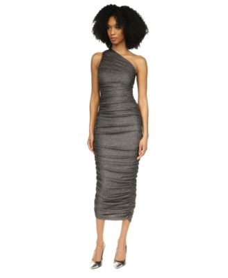 Macy's metallic dress best sale