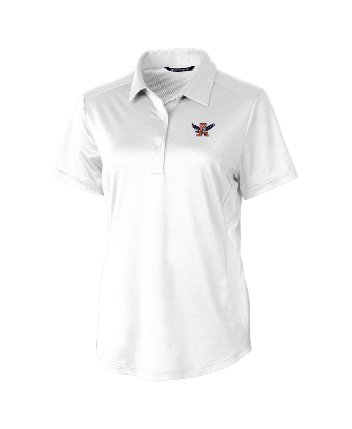 CUTTER & BUCK WOMEN'S AUBURN TIGERS VAULT PROSPECT TEXTURED STRETCH POLO 