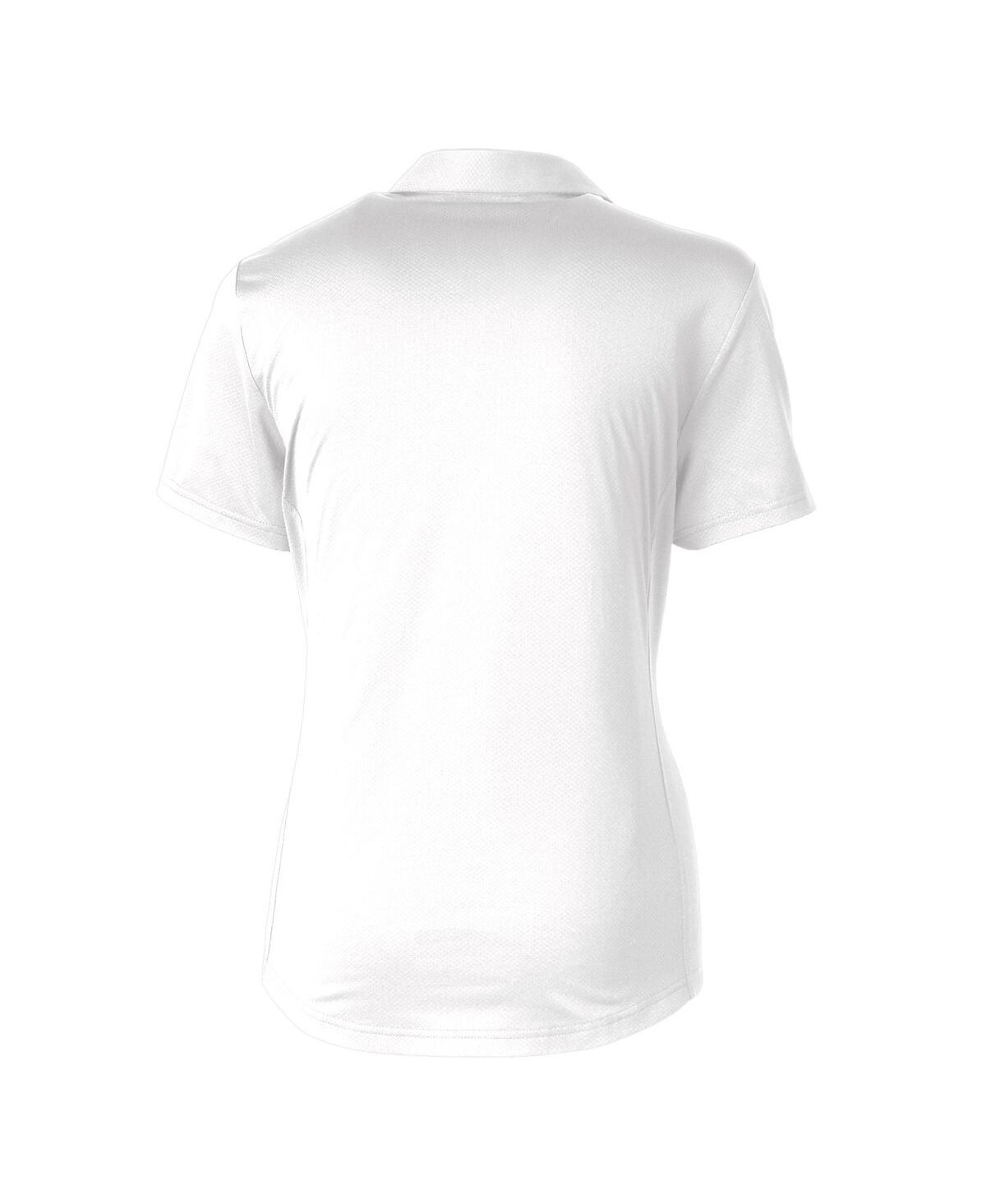 CUTTER & BUCK WOMEN'S AUBURN TIGERS VAULT PROSPECT TEXTURED STRETCH POLO 