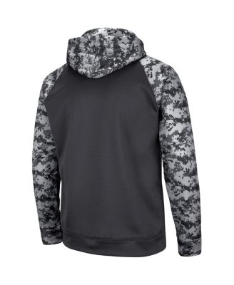 Men's Charcoal Kentucky Wildcats OHT Military-Inspired Appreciation Digital Camo Pullover Hoodie