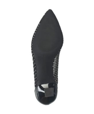 Women's Elise Mesh and Stone Heel