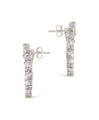 Shania Cubic Zirconia Circle Stud Earrings