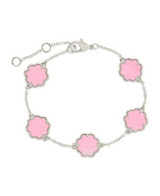 Rose Petal Station Bracelet