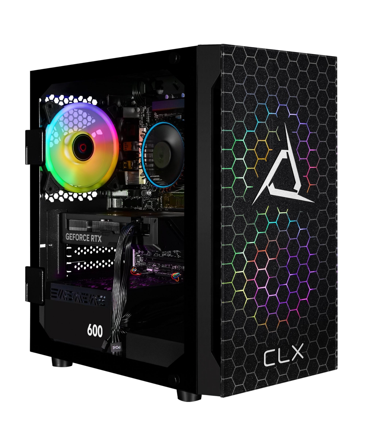 Clx Set Gaming Desktop - Intel Core i5 12400F 2.5GHz 6-Core Processor, 16GB DDR4 Memory, GeForce Rtx 4060 8GB GDDR6 Graphics, 1TB Ssd, 2TB Hdd, WiFi