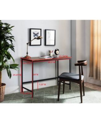 Contemporary Home & Office Computer Desk Workstation, Black/Gray