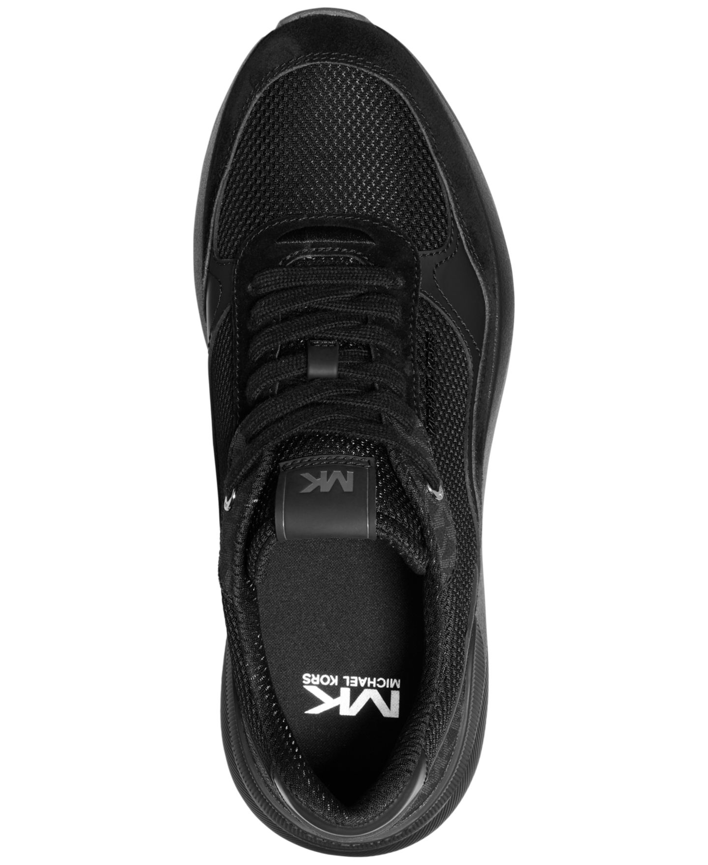 Мужские кроссовки Michael Kors Trevor Trainer, цвет: Чёрный — фото 4