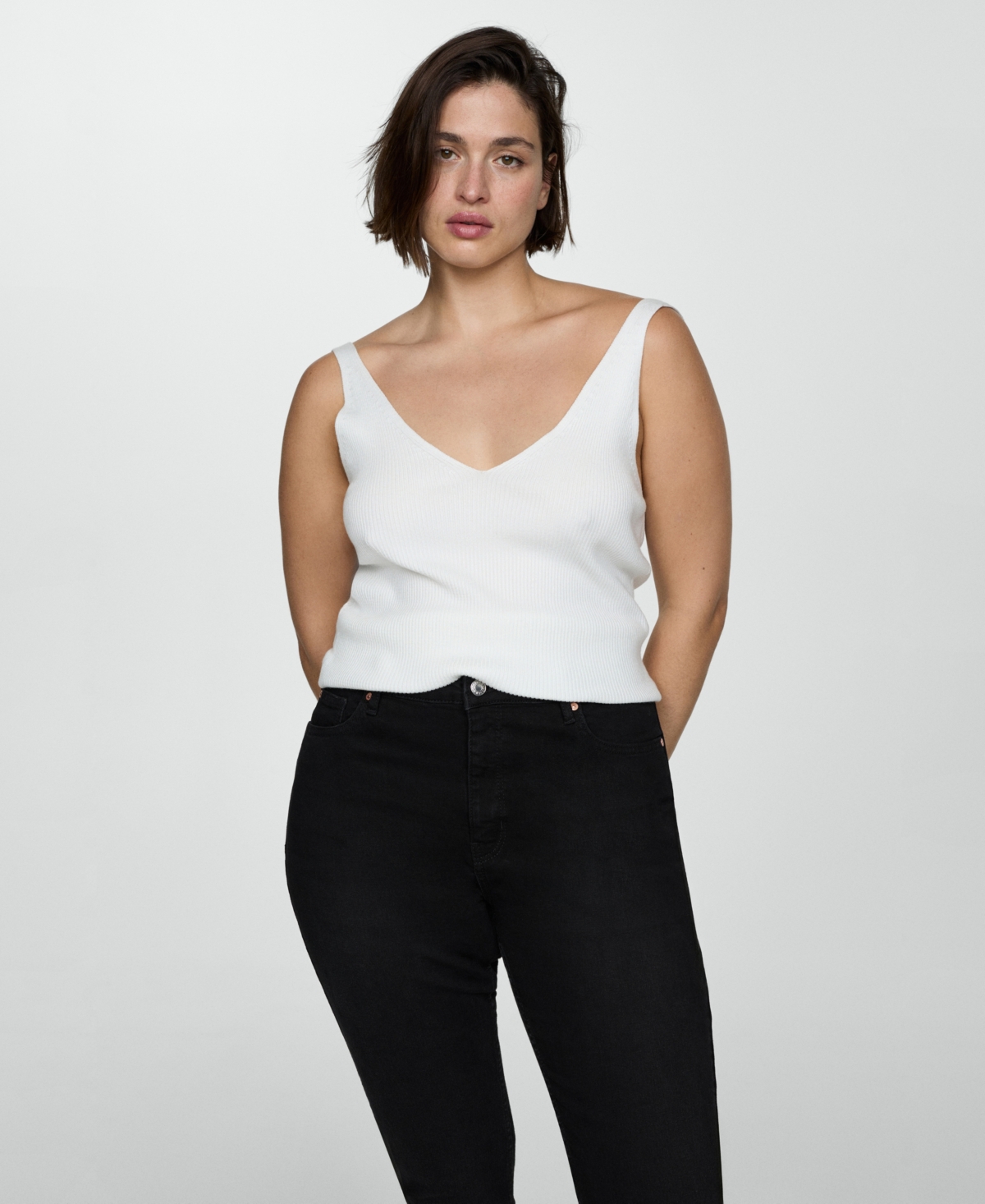 Mango Women's High-Rise Skinny Jeans