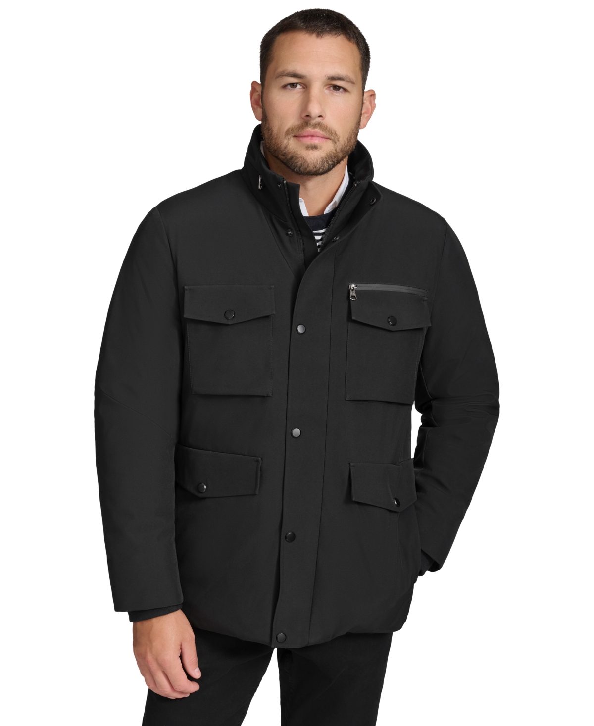 CALVIN KLEIN MEN'S TECHNICAL FIELD JACKET 