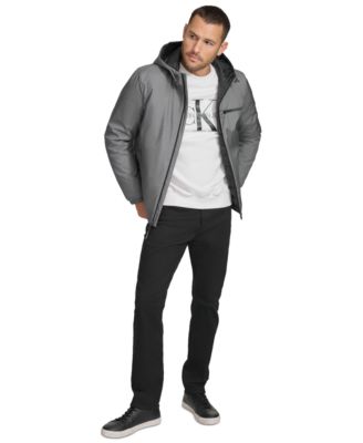 Men's Infinite Stretch Water-Resistant Hooded Jacket