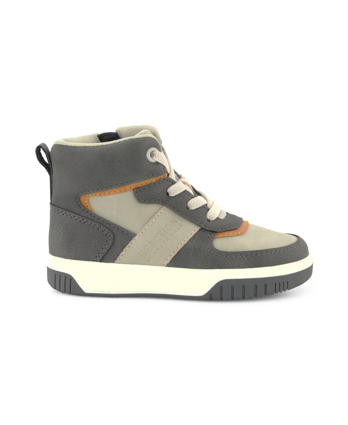 Kenneth Cole New York Toddler Boys Cyril Amir High Top Sneakers In Grey