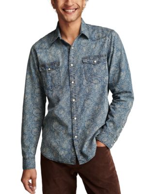 Lucky Brand - Men's Discharge Western Shirt