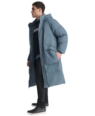 Men's Quilted Hooded Duffle Parka 