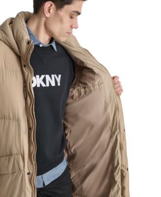 Men's Quilted Hooded Duffle Parka 