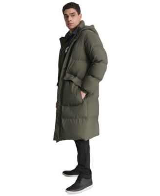 Men's Quilted Hooded Duffle Parka 