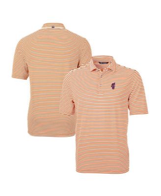Men's Florida Gators Swinging Gator Virtue Eco Pique Stripe Polo