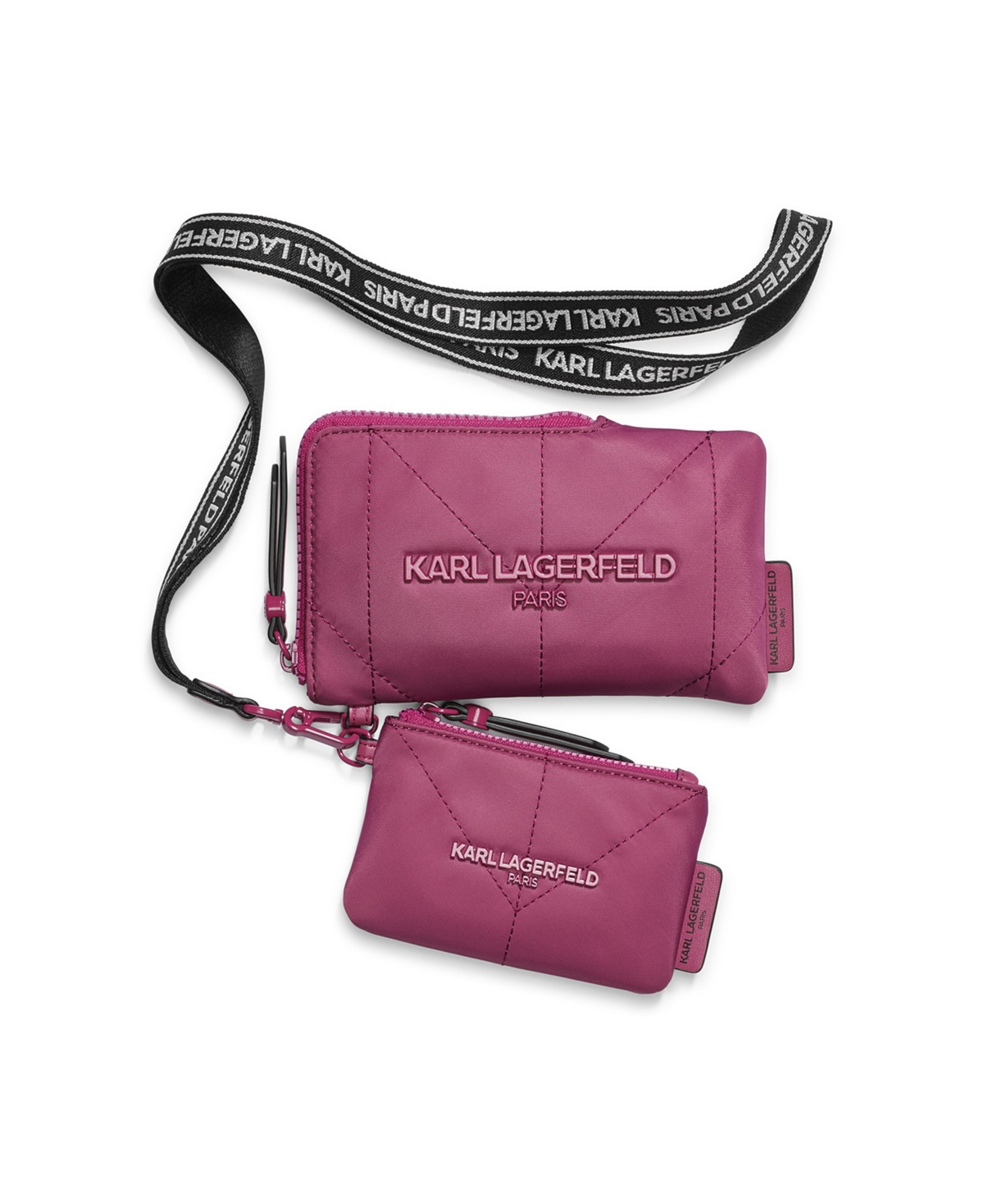 KARL LAGERFELD SLG LANYARD WALLET 