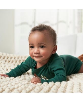 Baby Boys Long Sleeve Onesies Bodysuits, 6-Pack