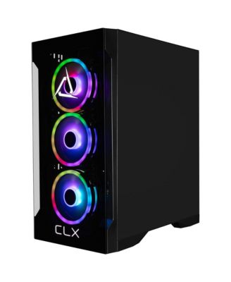 SET Gaming Desktop - Liquid Cooled Intel Core i9 14900KF 3.2GHz 24-Core Processor, 32GB DDR5 Memory, GeForce RTX 4070 SUPER 12GB GDDR6X Graphics, 1TB SSD, 4TB HDD, WiFi, Windows 11 Home 64-bit