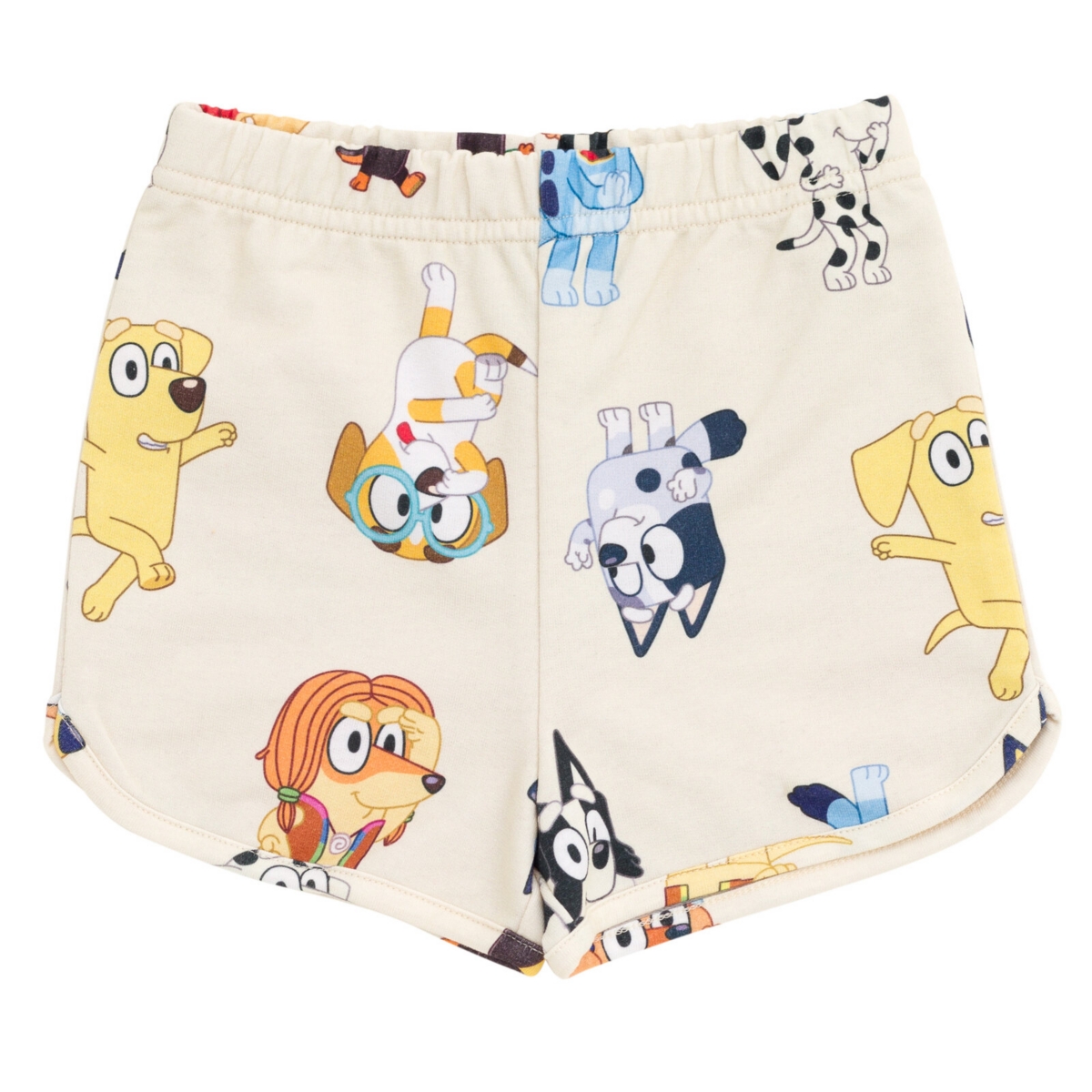 Bluey Toddler Girls French Terry Sweatshirt and Shorts