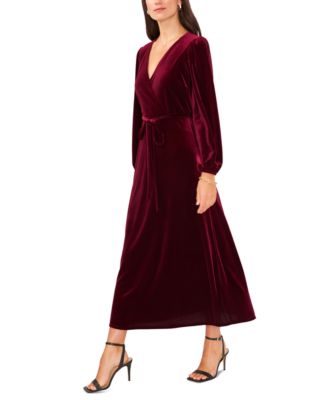 Petite Velvet Dress