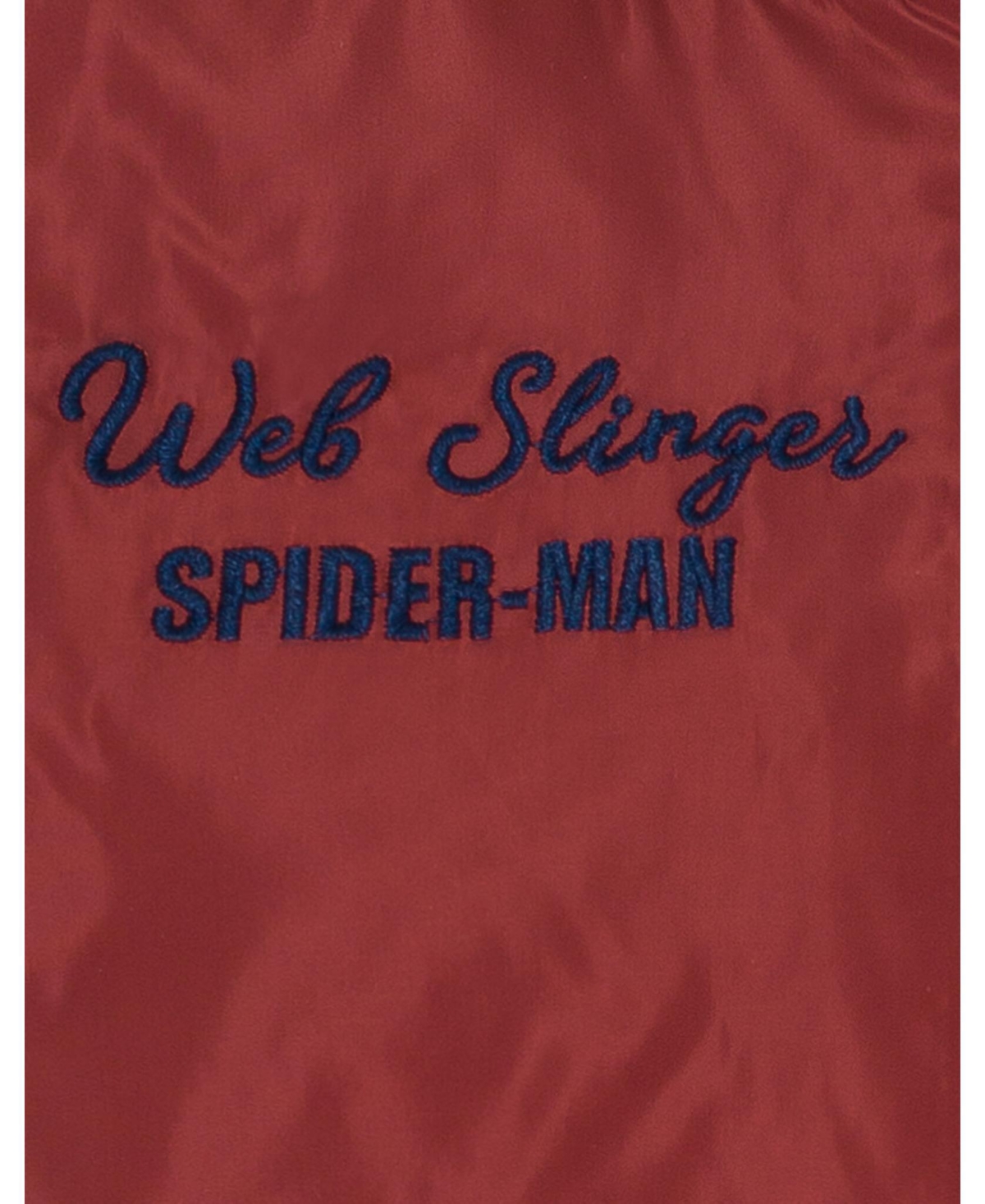 Marvel Boys Avengers Spider-Man Varsity Bomber Jacket to