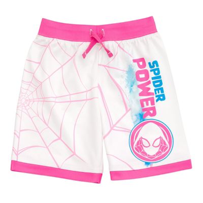 Toddler Girls Marvel Spider-Gwen Ghost Spider Tank Top and Bike Shorts to