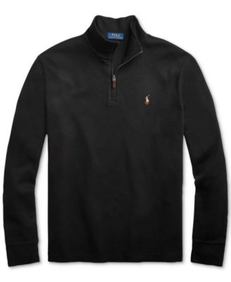 Polo RalphLauren｜ (ESTATE RIB HALF-ZIP PULLOVER (710671 Polo Ralph Lauren Men's Estate Rib Quarter-Zip Collection