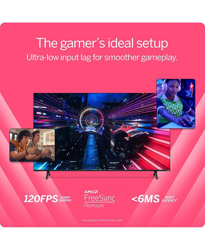 Vizio 65” Class Quantum 4K QLED HDR Smart TV - M65Q6L4 - Black