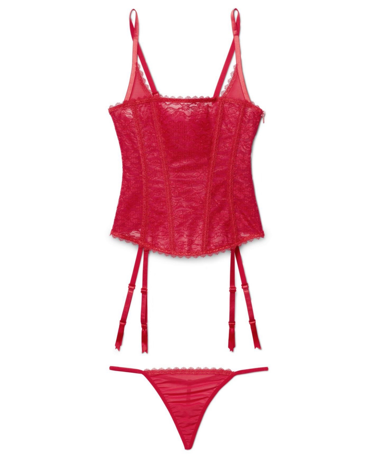 Adore Me Plus Vira Corset & G-String Set