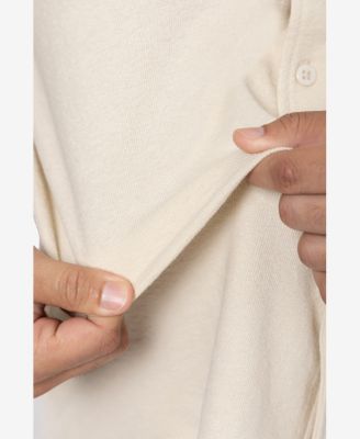 Men's Camp Collar Casual Short Sleeve Button-Up Shirt