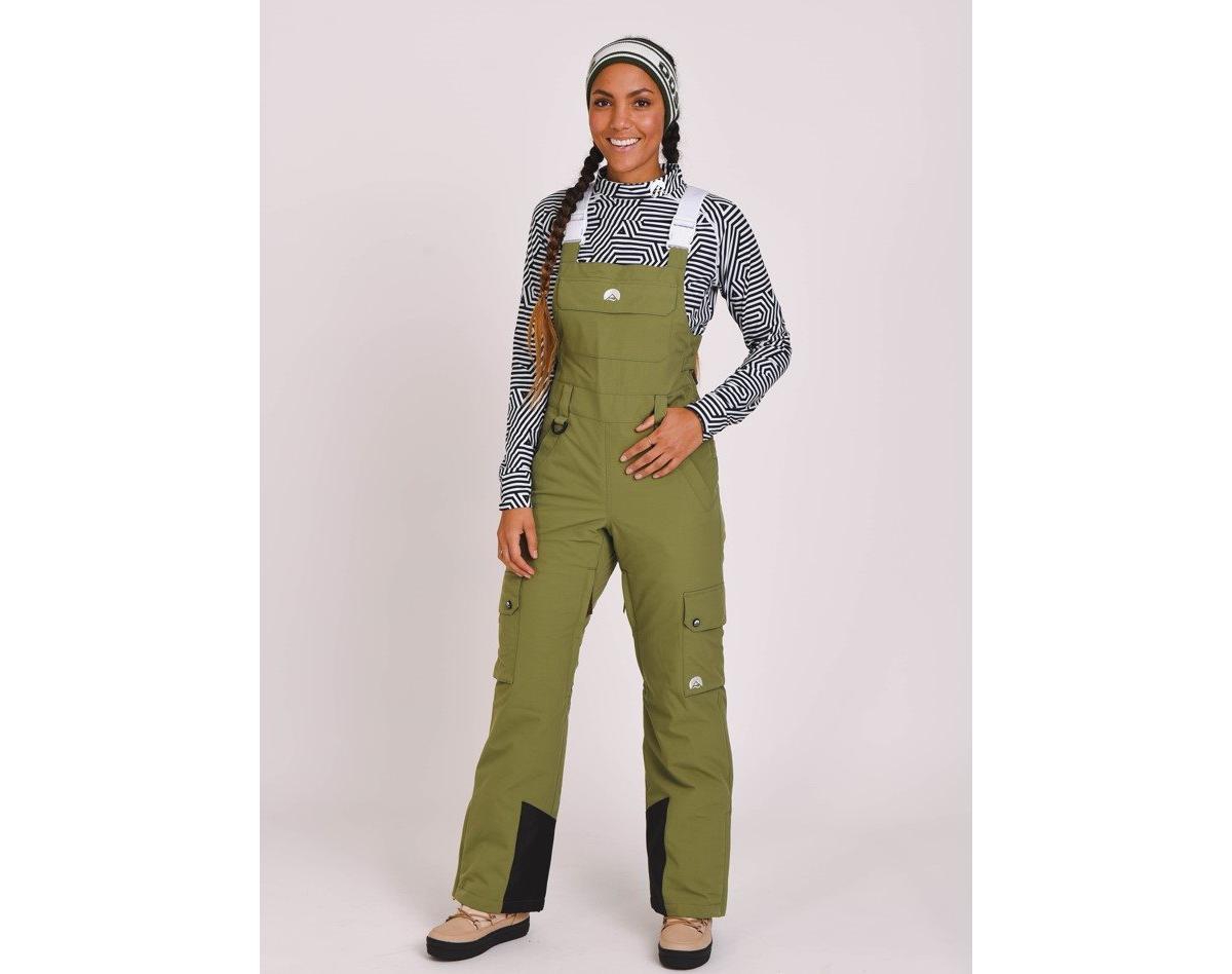 Women's Yeh Girl Bib Pant Teal - Teal