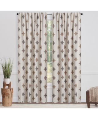 Premium 2-Panel Solid Contemporary Room Darkening Curtains - 3-in-1 Back Tab, Rod Pocket, Ring Tab  - for Windows Living Room Bedroom - Room Darkening Drapes 52 x 108 Inches - Garnet