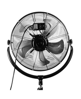 20 Inch Industrial 3 Speed Heavy Duty Powerful and Quiet Metal High Velocity 360 Degree Tilting Pedestal Drum Fan
