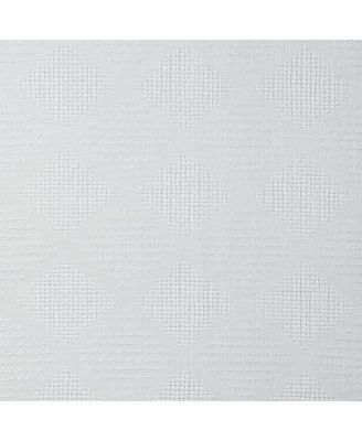 Premium 2-Panel Diamond Textured Semi Sheer Curtain Panels - 3-in-1 Back Tab, Rod Pocket, Ring Tab - for Windows Living Room Bedroom - Semi-Sheer Drapes for Privacy - 52 x 108 Inches - Taupe