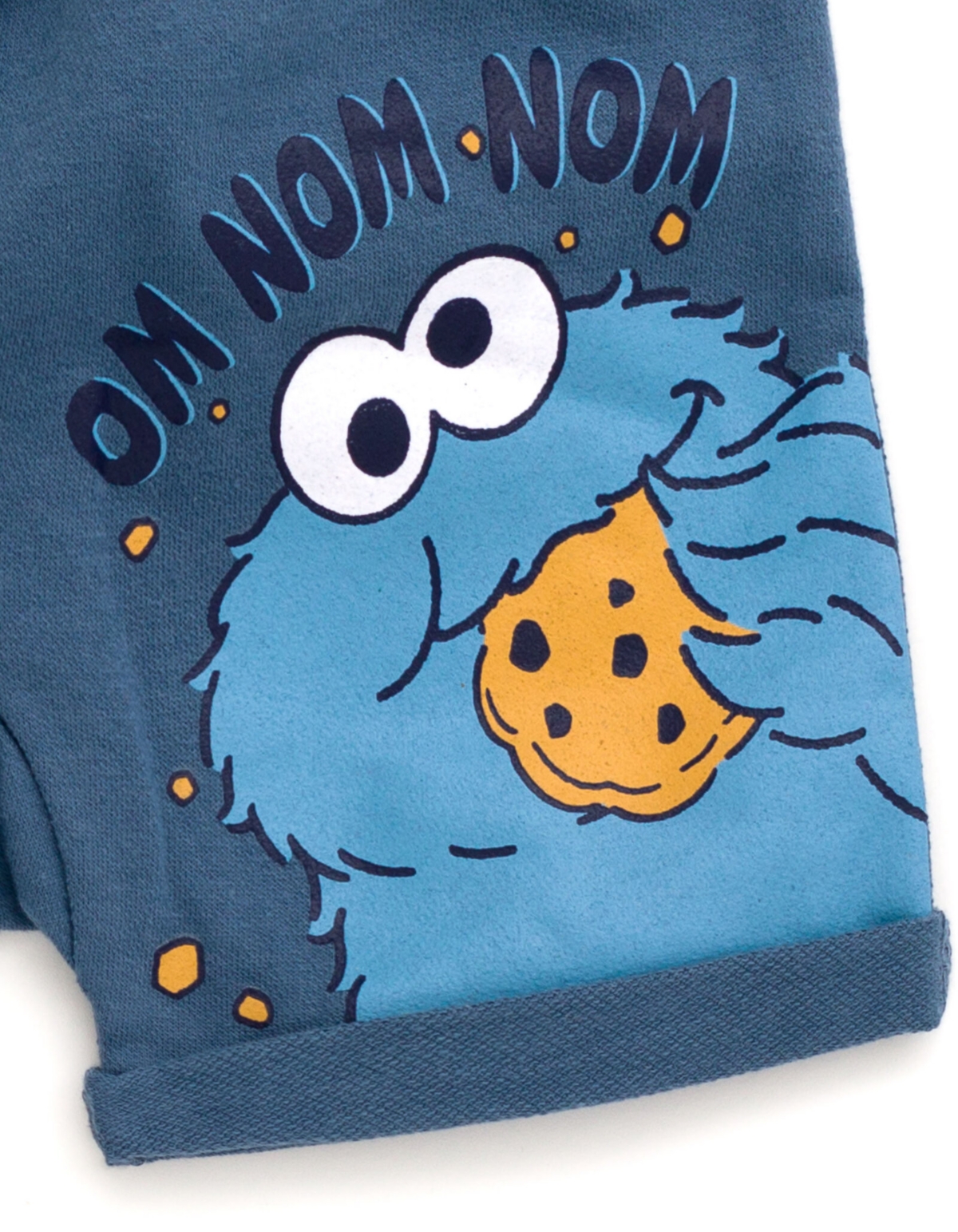 Sesame Street Toddler Boys Cookie Monster Pullover Hoodie and French Terry Shorts Newborn to - cookie monster