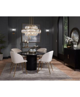 Caledan Modern Accent Table Lamp 10 1/2" High Clear Crystal Rods for Bedroom Bedside Nightstand Office Kids Family House Home