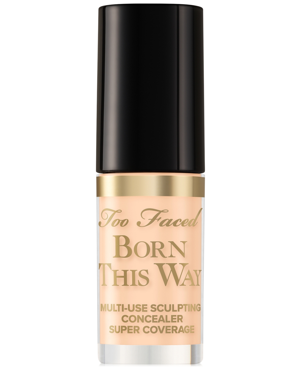 TOO FACED BORN THIS WAY SUPER COVERAGE MULTI-USE SCULPTING CONCEALER, TRAVEL SIZE 