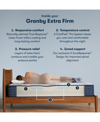 iComfortPro Chelsea 12" Latex Foam Medium Mattress Set - King