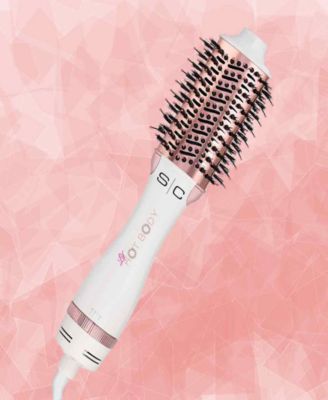 Lil' Hot Body Blowout Brush - White/Rose
