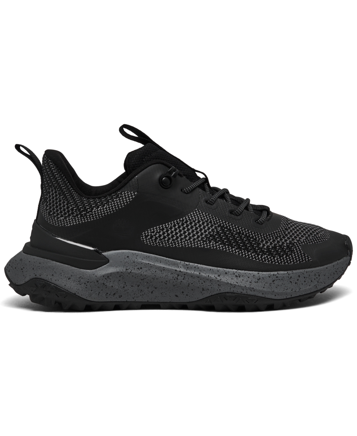 Timberland Women's Motion Access Low Lace-up Casual Sneakers From Finish Line In Black Knit