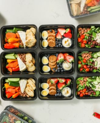 Good Cook Meal Prep Rectangle Single Compartment 30 Pack Container