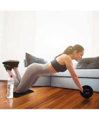 Exercise Fitness Abdominal Core Toner Workout Single Ab Roller Wheel
