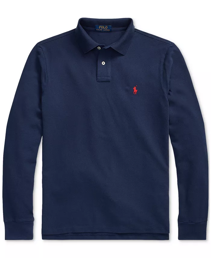 Men's Classic-Fit Mesh Polo Shirt - thumbnail 5