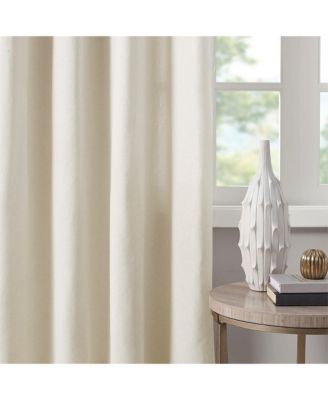 Englewood Solid Piece Dyed Grommet Top Curtain Panel, 50"W x 84"L