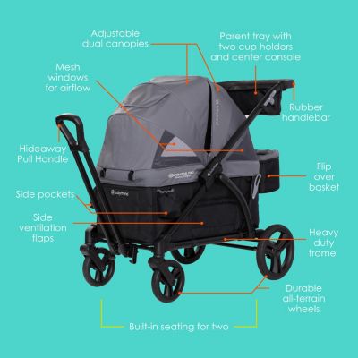 Navigator PRO 2-in-1 Stroller Wagon - Dash Sage
