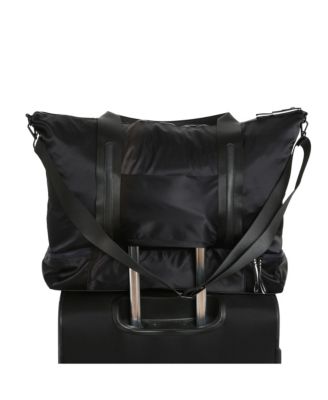 Satin Nylon Weekend Tote