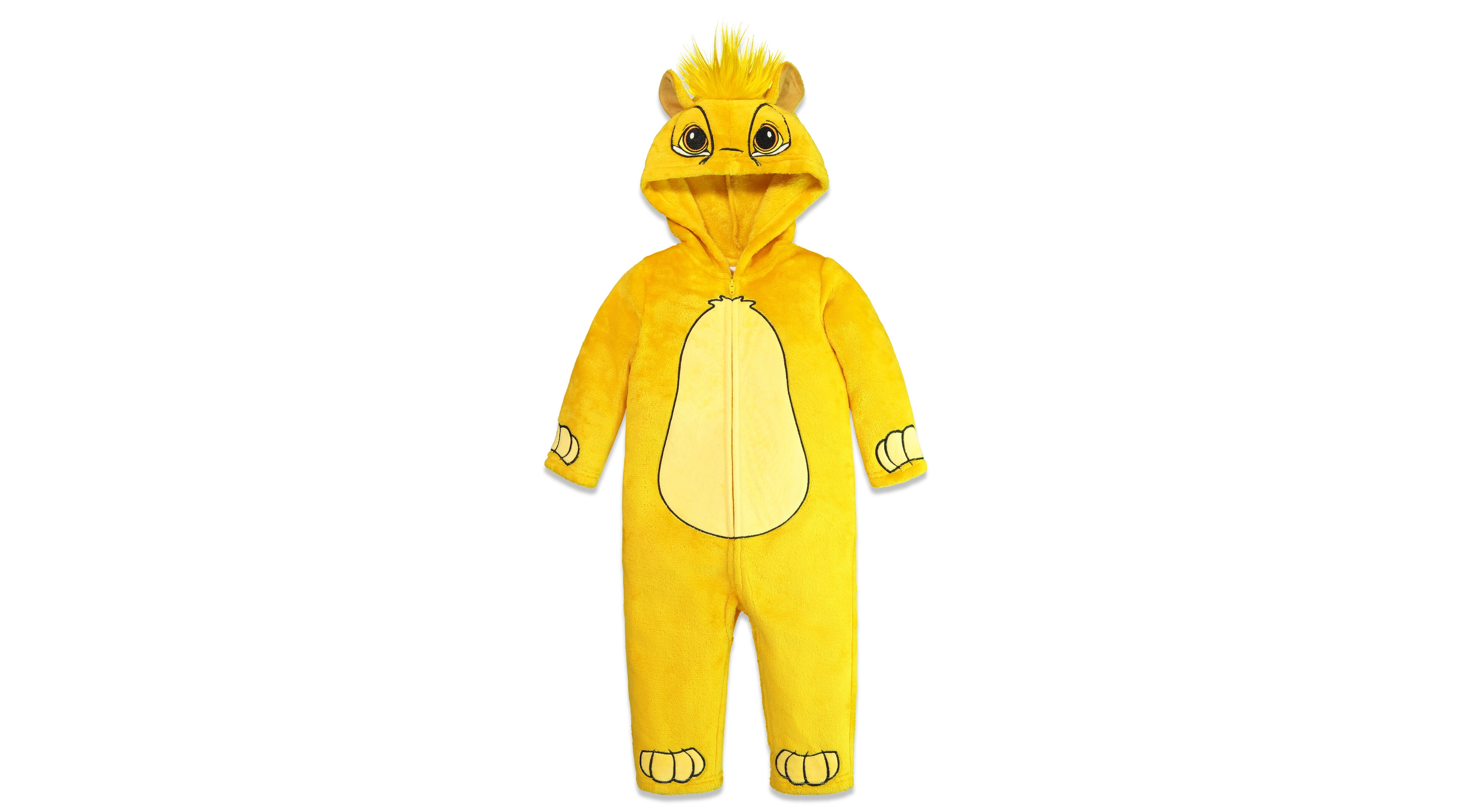Lion King Toddler Boys Disney Simba Zip Up Cosplay Coverall Newborn to