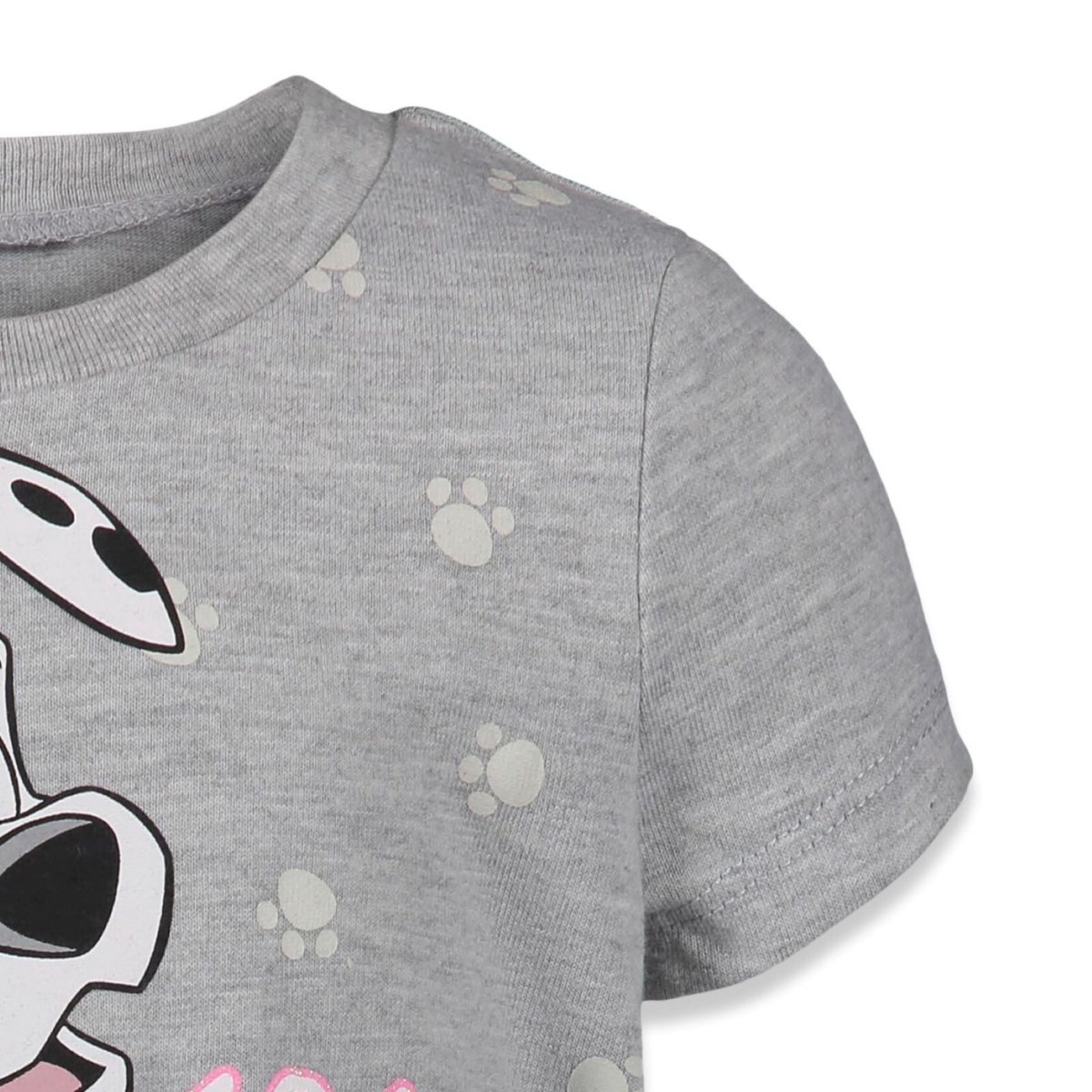 Disney Girls The Aristocats Marie 3 Pack Pullover T-Shirts -pink/gray