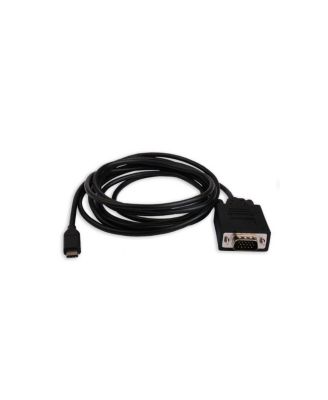 61065 USB 3.1 Type-C to VGA Male Adapter with 6.6 ft. Cable