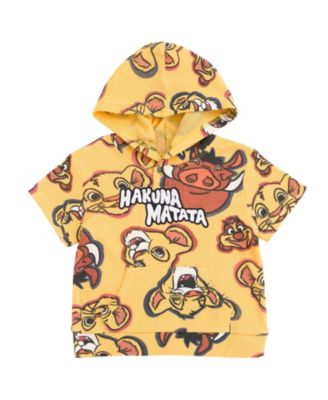 Toddler Boys Lion King Mickey Mouse Waffle Knit Pullover Hoodie and Shorts Newborn to